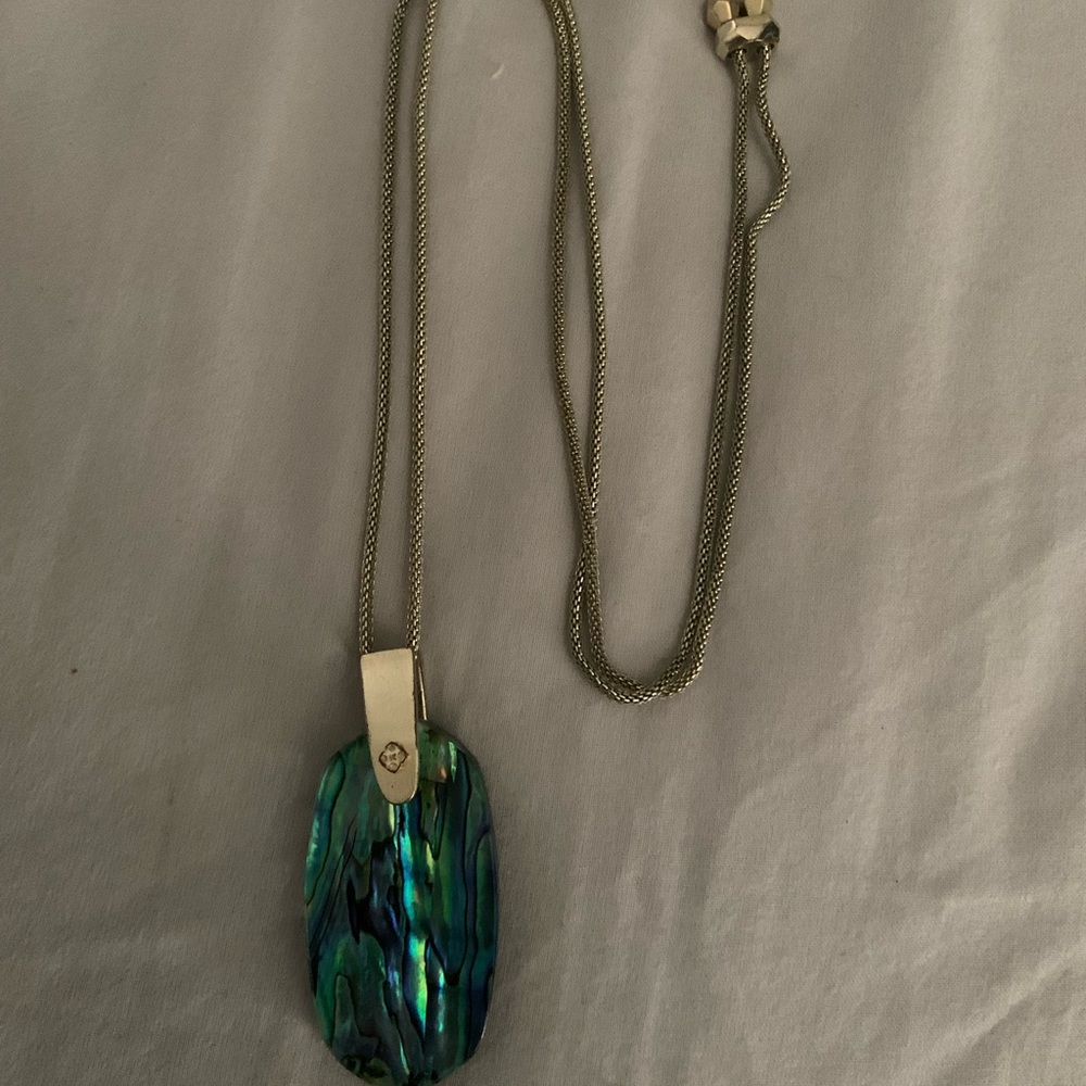 Kendra Scott Necklace in Abalone
